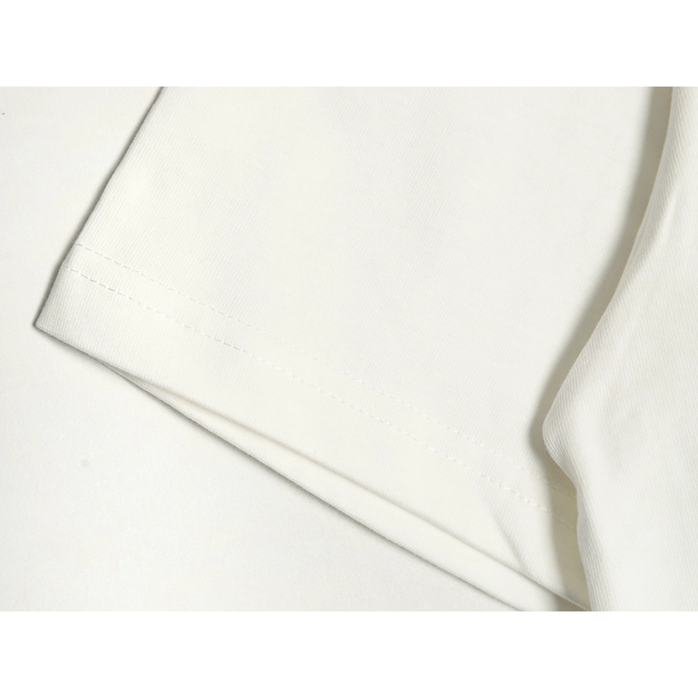 Balenciaga Lettering Embroidered LOGO Short Sleeve T-Shirt,Balenciaga