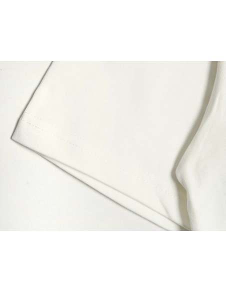 Balenciaga Lettering Embroidered LOGO Short Sleeve T-Shirt,Balenciaga