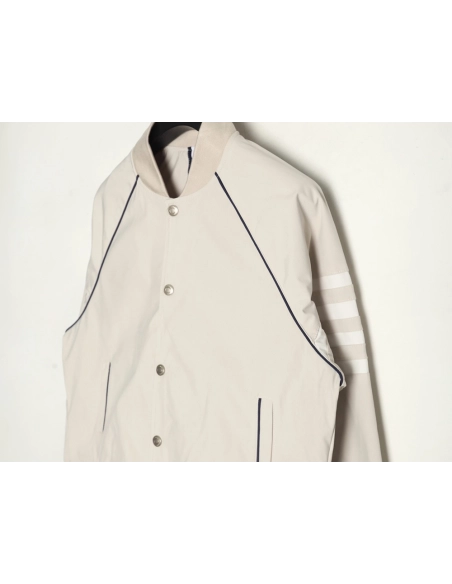 Thom Browne four-bar bomber jacket,Thom Browne