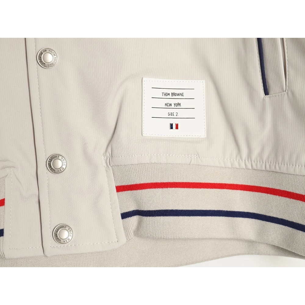 Thom Browne four-bar bomber jacket,Thom Browne
