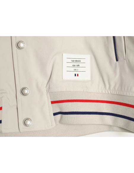 Thom Browne four-bar bomber jacket,Thom Browne