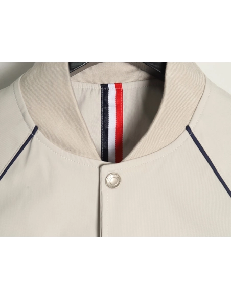 Thom Browne four-bar bomber jacket,Thom Browne