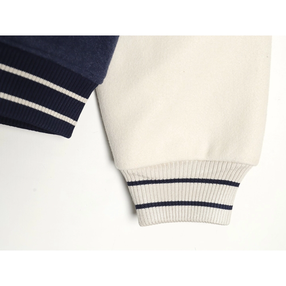 Thom Browne patchwork 4-bar baseball jersey jacket,Thom Browne