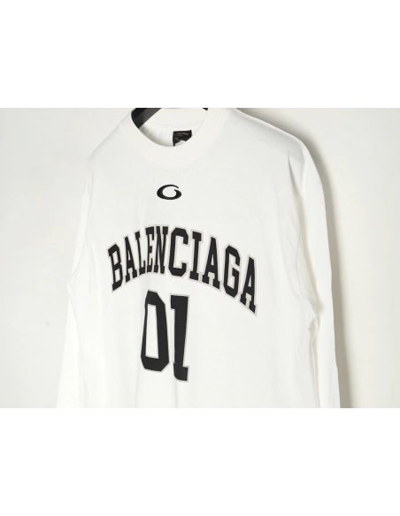 Balenciga No. 01 Long Sleeve T-Shirt,Balenciaga