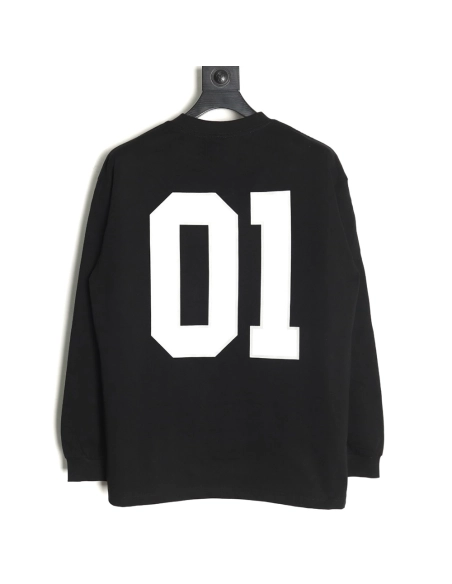 Balenciga No. 01 Long Sleeve T-Shirt TSK1,Balenciaga