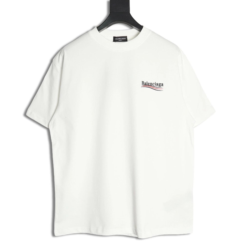 Balenciaga Coke wave print short sleeves,Balenciaga