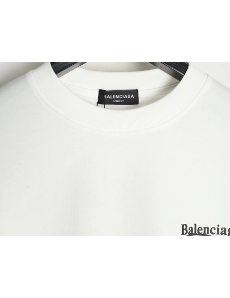 Balenciaga Coke wave print short sleeves,Balenciaga