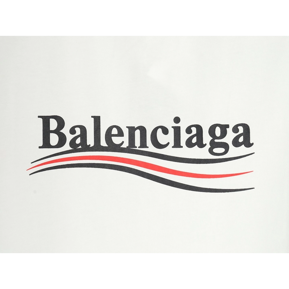 Balenciaga Coke wave print short sleeves,Balenciaga