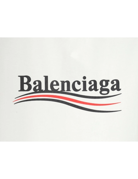Balenciaga Coke wave print short sleeves,Balenciaga
