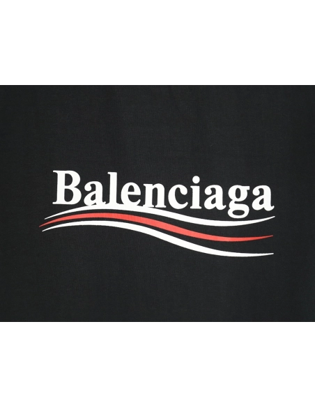 Balenciaga Coke wave print short sleeves TSK1,Balenciaga