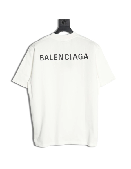 Balenciaga Letter Print Logo Short Sleeve,Balenciaga