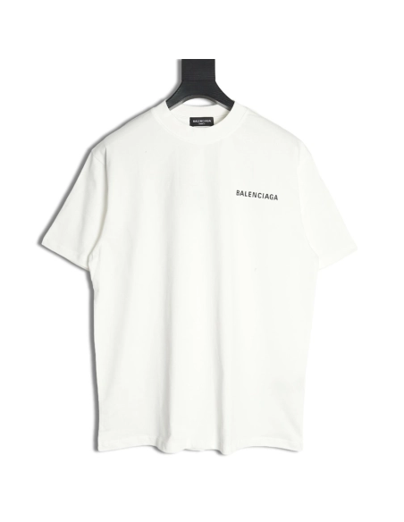 Balenciaga Letter Print Logo Short Sleeve,Balenciaga