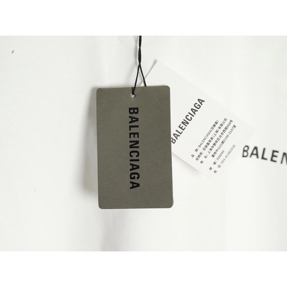 Balenciaga Letter Print Logo Short Sleeve,Balenciaga