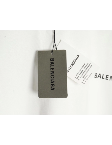Balenciaga Letter Print Logo Short Sleeve,Balenciaga