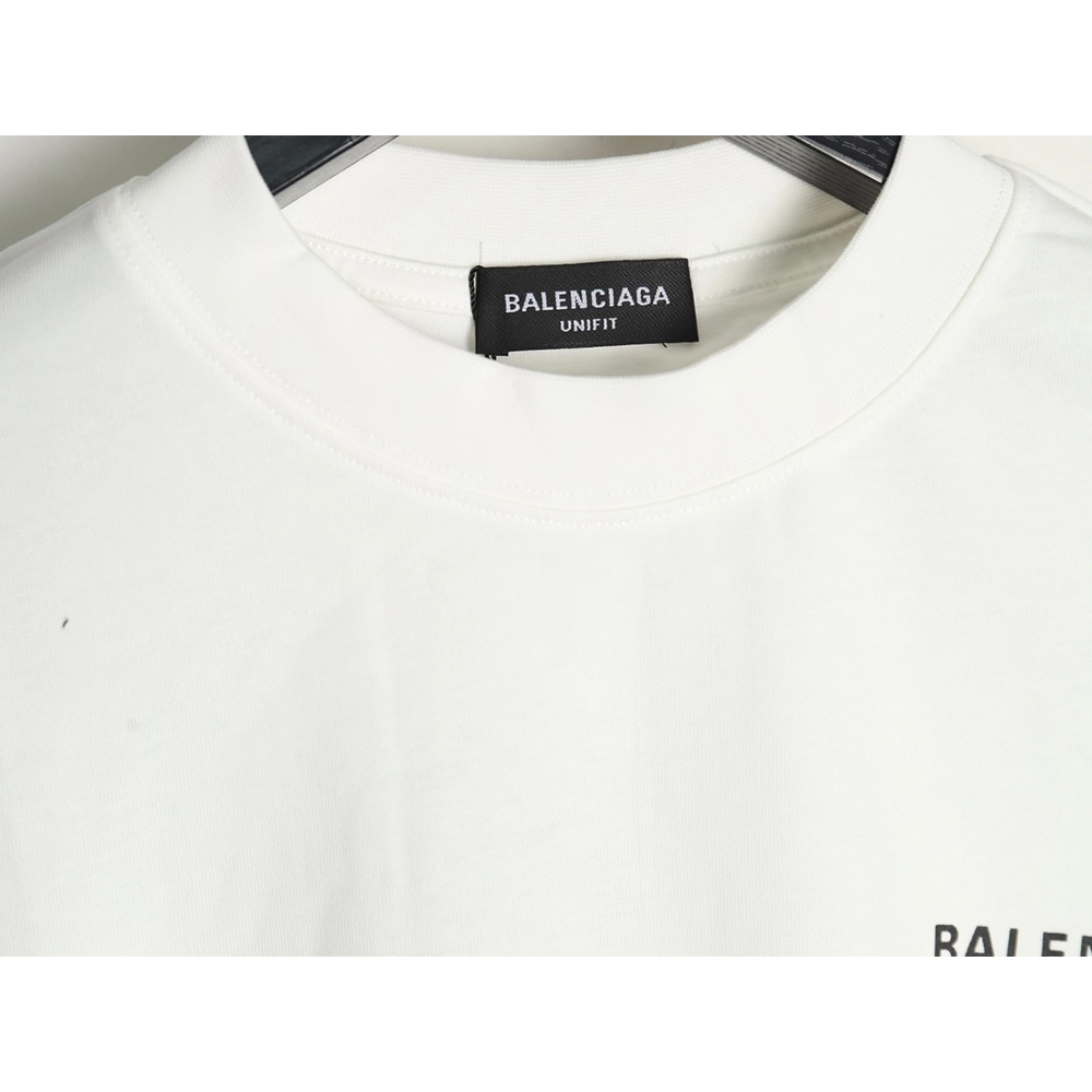 Balenciaga Letter Print Logo Short Sleeve,Balenciaga