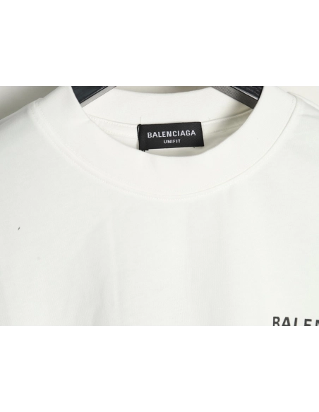 Balenciaga Letter Print Logo Short Sleeve,Balenciaga
