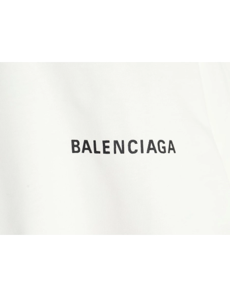 Balenciaga Letter Print Logo Short Sleeve,Balenciaga