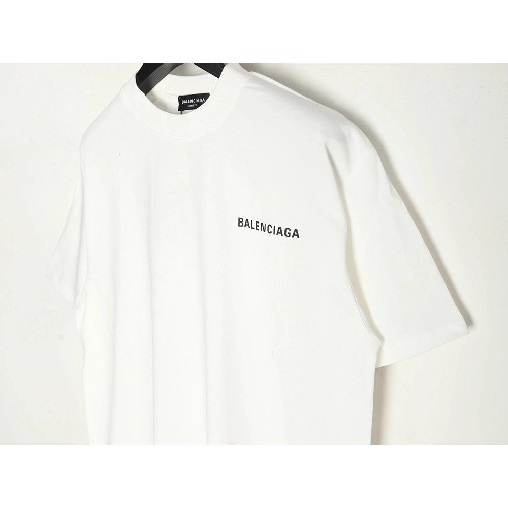 Balenciaga Letter Print Logo Short Sleeve,Balenciaga