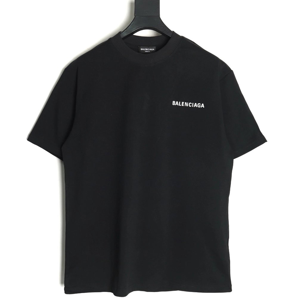 Balenciaga Letter Print Logo Short Sleeve TSK1,Balenciaga