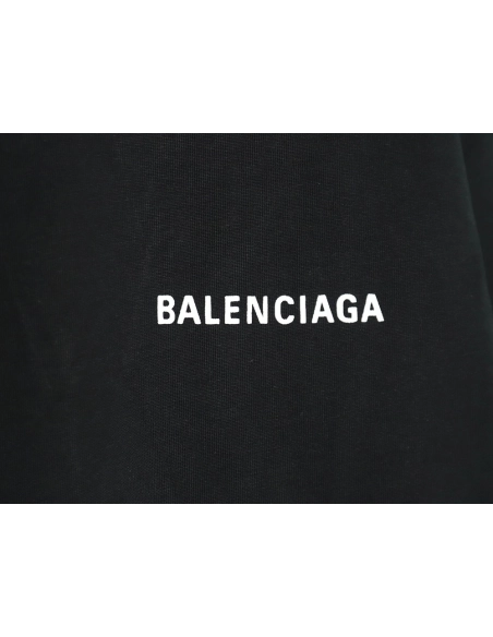 Balenciaga Letter Print Logo Short Sleeve TSK1,Balenciaga
