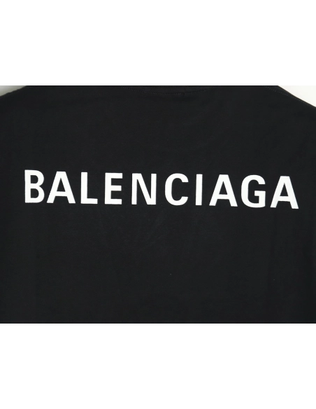 Balenciaga Letter Print Logo Short Sleeve TSK1,Balenciaga