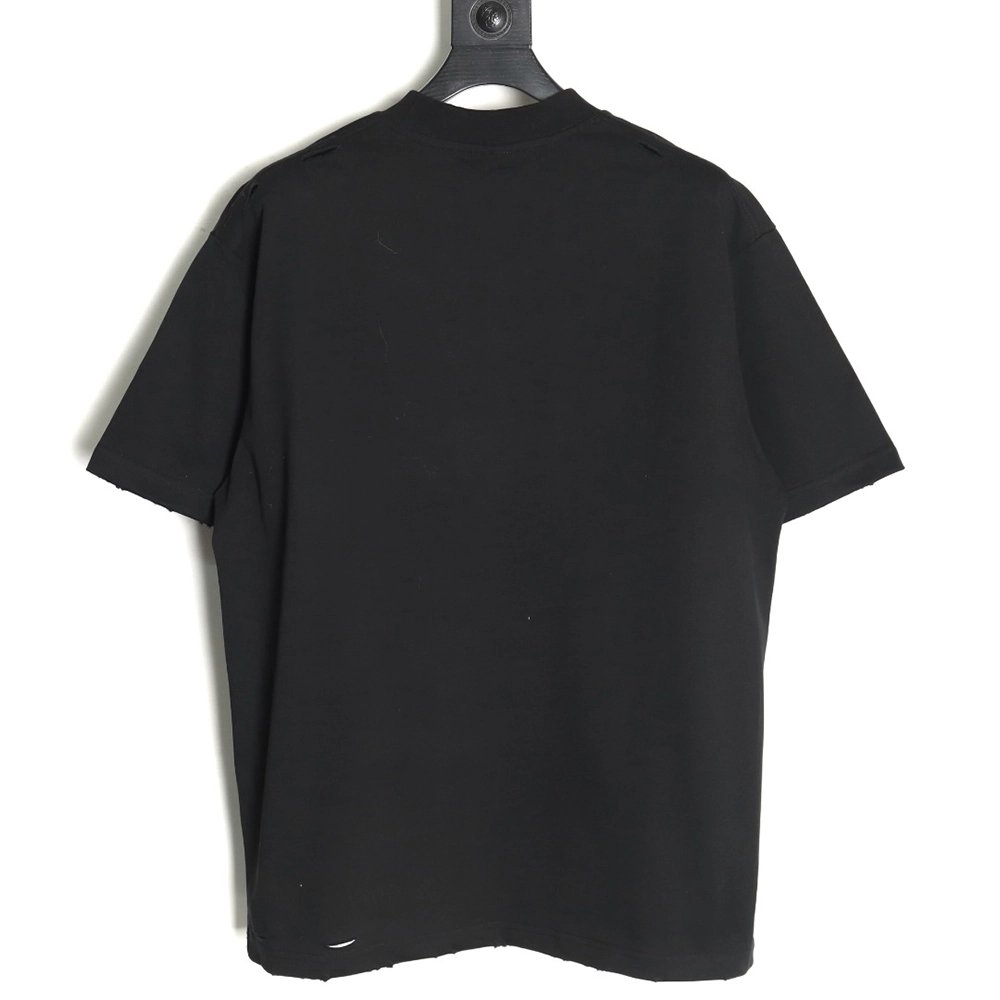 Balenciaga emoji print short-sleeved T-shirt TSK1,Balenciaga