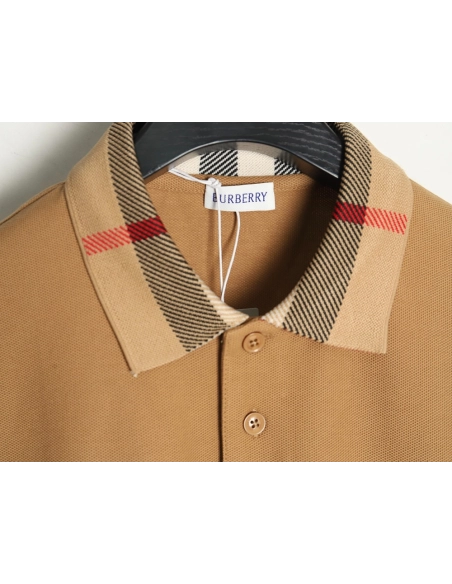 Burberry Classic Collar Check Short Sleeve Polo Shirt,Burberry