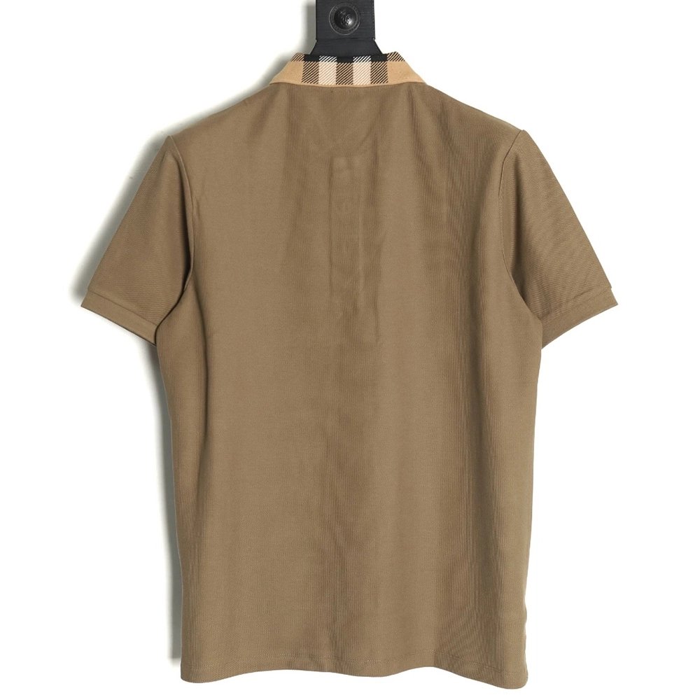 Burberry Classic Collar Check Short Sleeve Polo Shirt TKS1,Burberry