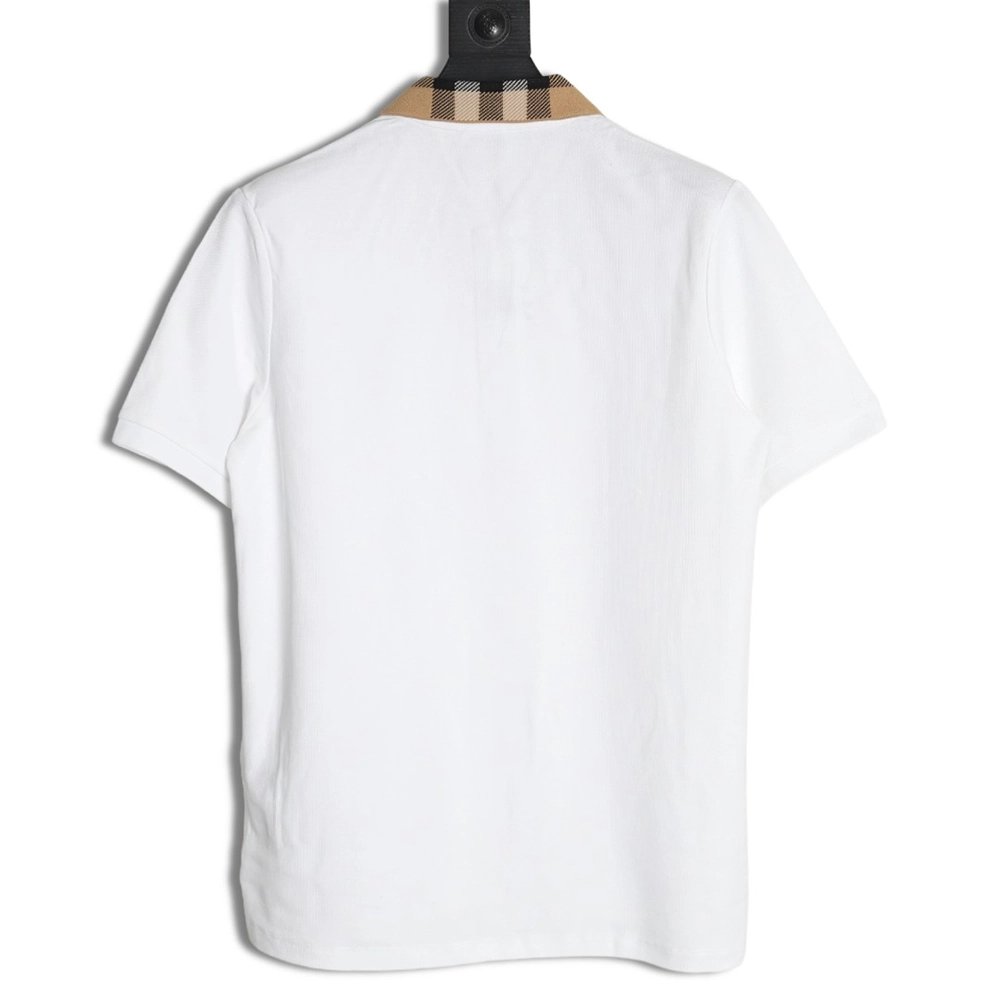 Burberry Classic Collar Check Short Sleeve Polo Shirt TSK2,Burberry