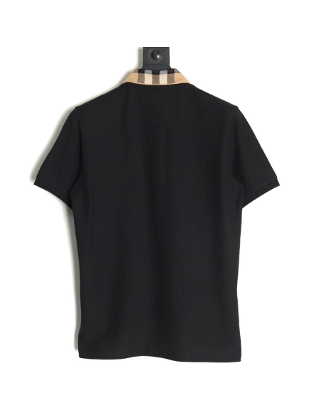 Burberry Classic Collar Check Short Sleeve Polo Shirt TSK4,Burberry
