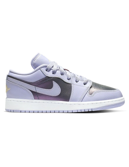 AIR JORDAN 1 LOW GS OXYGEN PURPLE 554723 505,AIR JORDAN 1 LOW,Air Jordan