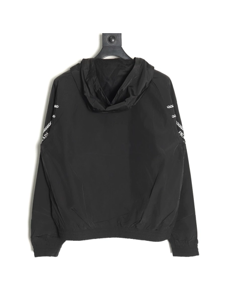 Prada Embroidered Logo Zip-Up Jacket TSK1,Prada
