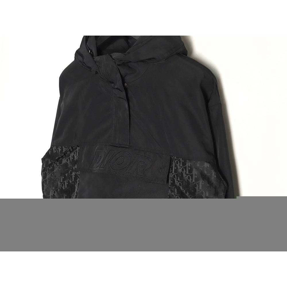 Dior half-zip embroidered all-over print jacket TSK1,Dior