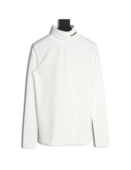 JIL SANDER Womens Long Sleeve Turtleneck T-Shirt,JIL SANDER