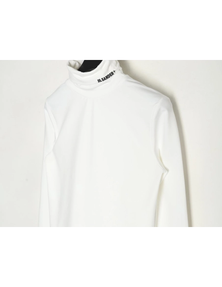 JIL SANDER Womens Long Sleeve Turtleneck T-Shirt,JIL SANDER