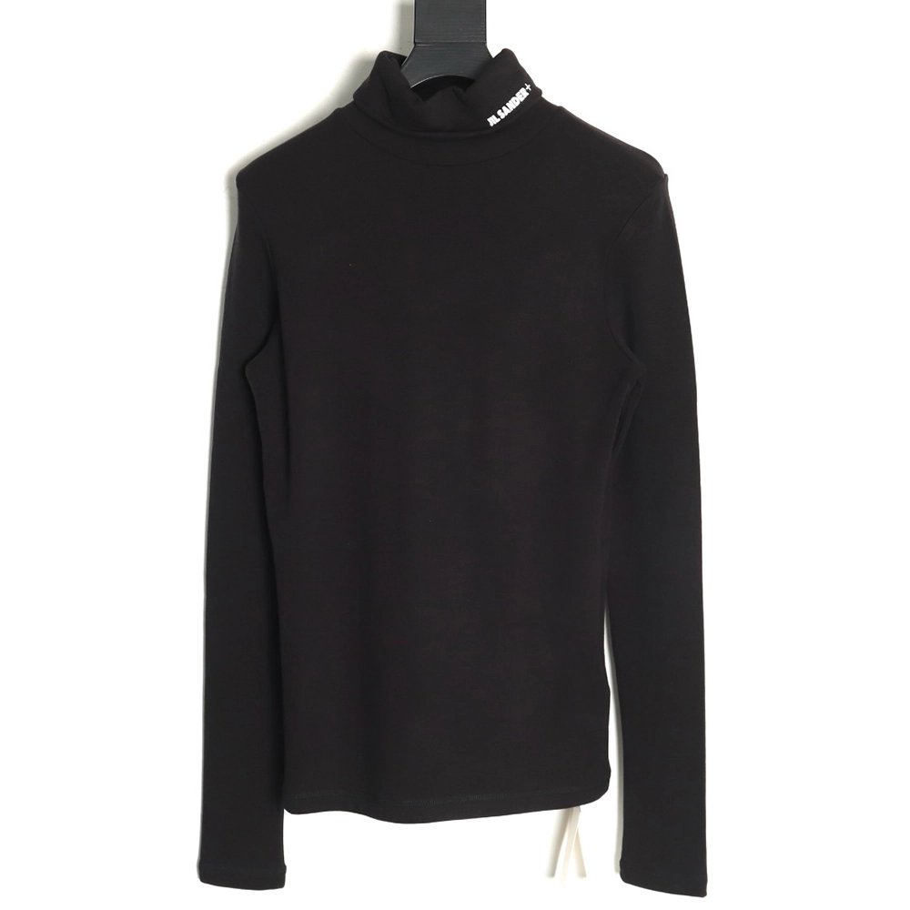 JIL SANDER Womens Long Sleeve Turtleneck T-Shirt TSK1,JIL SANDER