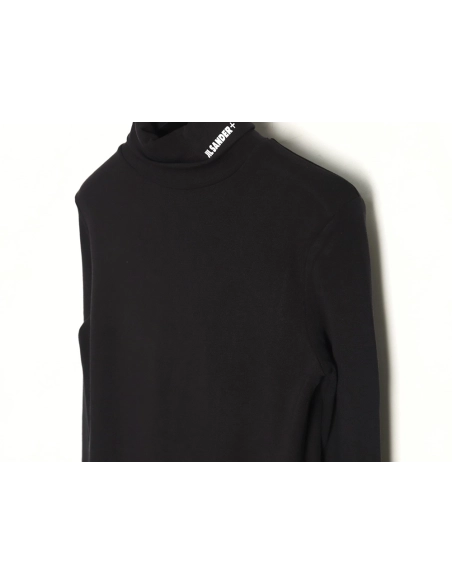 JIL SANDER Womens Long Sleeve Turtleneck T-Shirt TSK1,JIL SANDER
