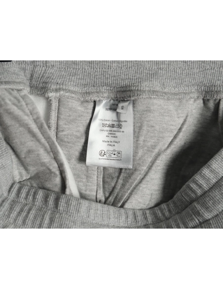 Dior round embroidery ribbon fleece trousers,Dior