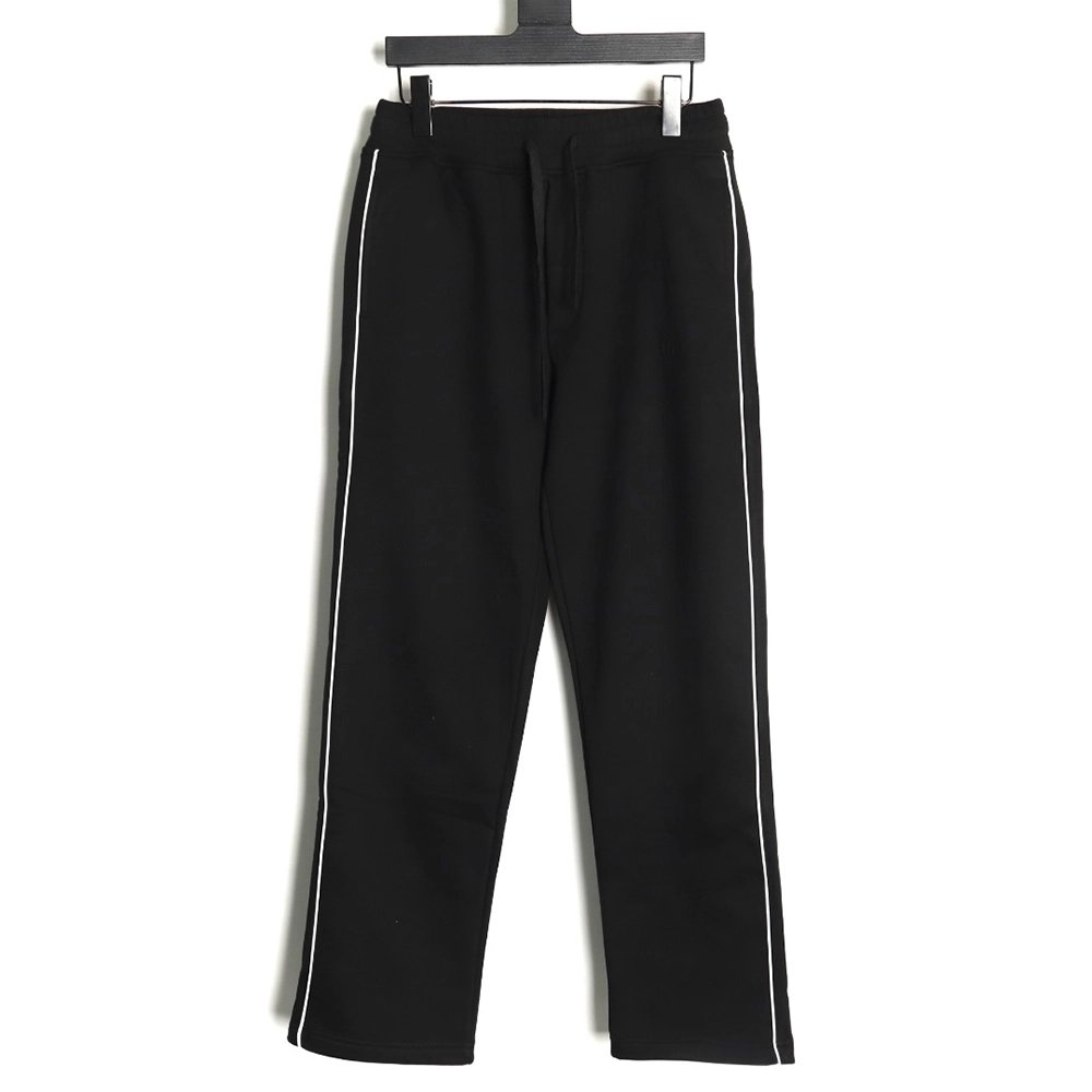 Dior round embroidery ribbon fleece trousers TSK1,Dior