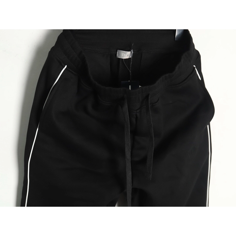 Dior round embroidery ribbon fleece trousers TSK1,Dior