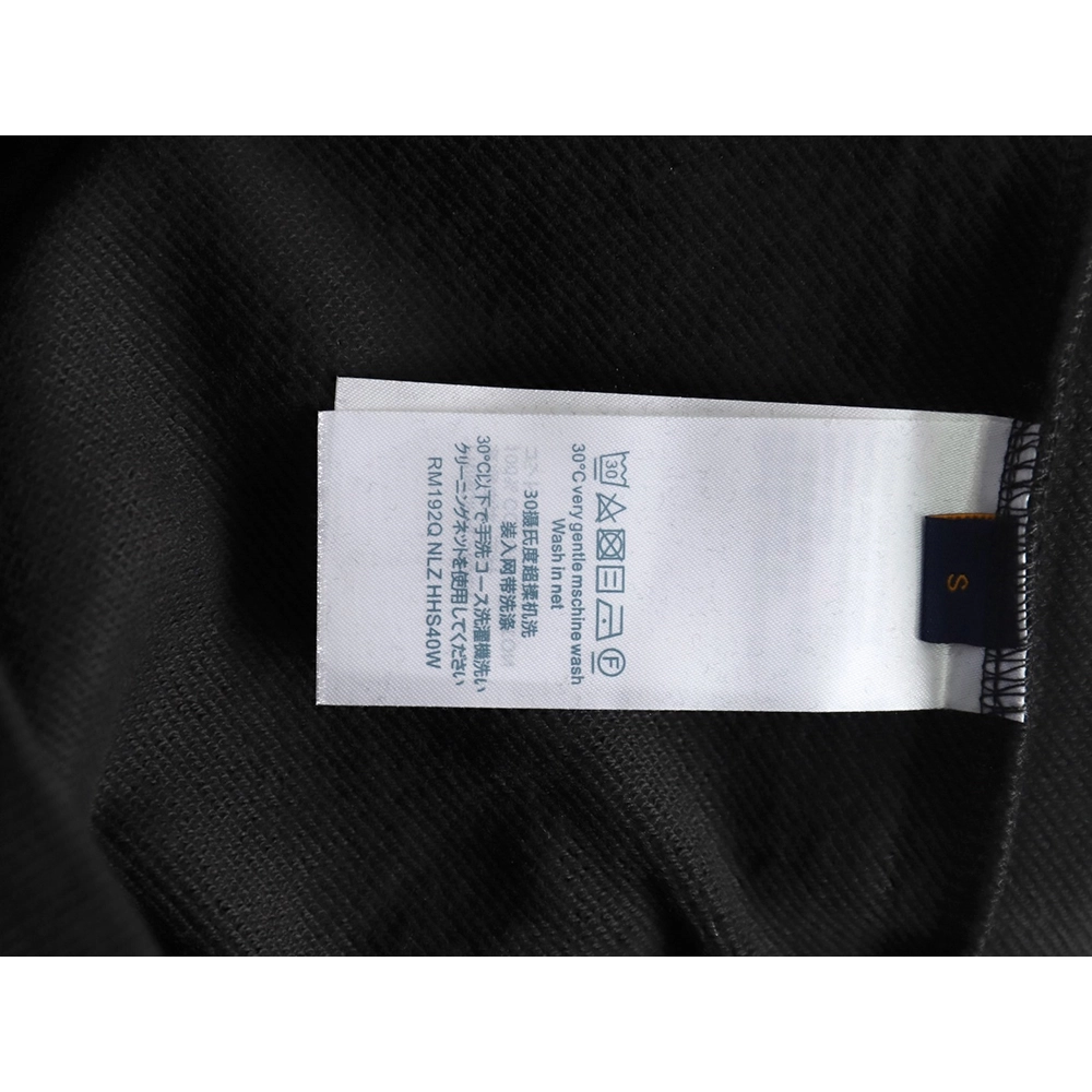 Louis Vuitton monogram stitching round neck long-sleeved T-shirt,Louis Vuitton