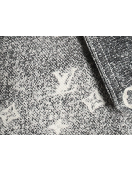 Louis Vuitton Gradient Starry Grey Denim Jacket,Louis Vuitton