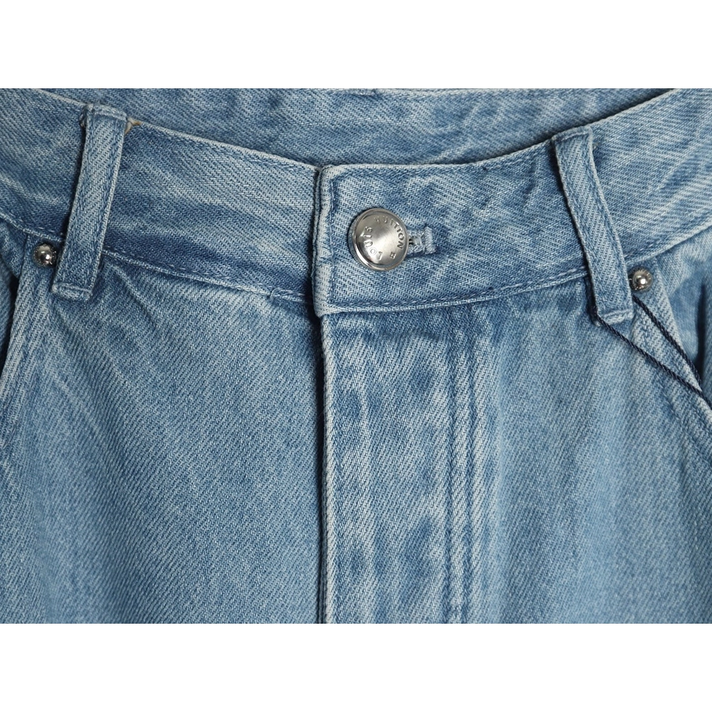 Louis Vuitton washed ripped jeans,Louis Vuitton
