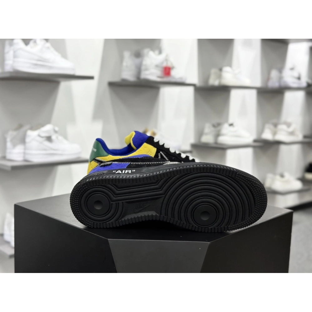 Louis Vuitton x Air Force 1 Low MultiColor Patchwork,NIKE AIR FORCE,NIKE SHOES Reps