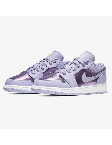 AIR JORDAN 1 LOW GS OXYGEN PURPLE 554723 505,AIR JORDAN 1 LOW,Air Jordan