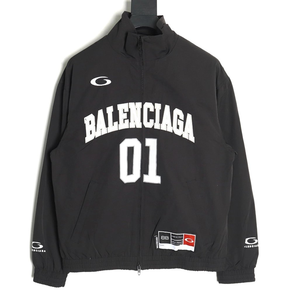 Balenciaga Manchester United Football Track Jacket,Balenciaga