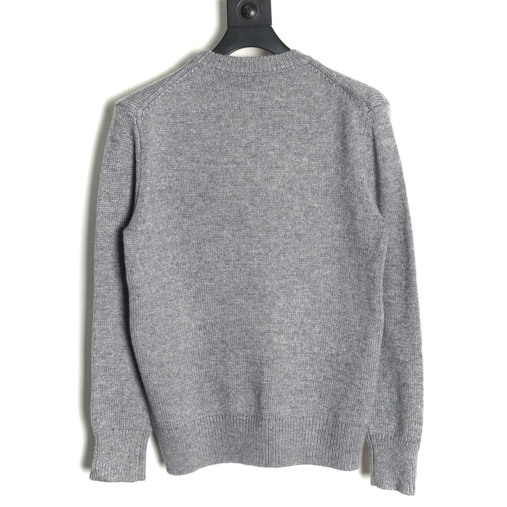 Burberry Equestrian Knight Logo Cashmere Blend Crew Neck Sweater,Burberry