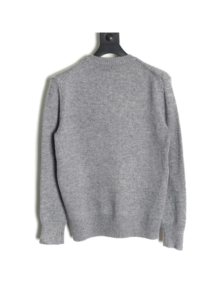 Burberry Equestrian Knight Logo Cashmere Blend Crew Neck Sweater,Burberry