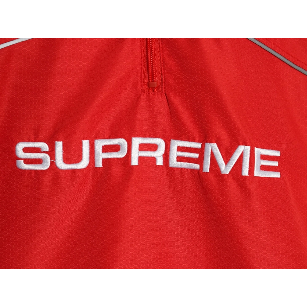 Supreme 3M reflective half-zip pullover jacket,Supreme
