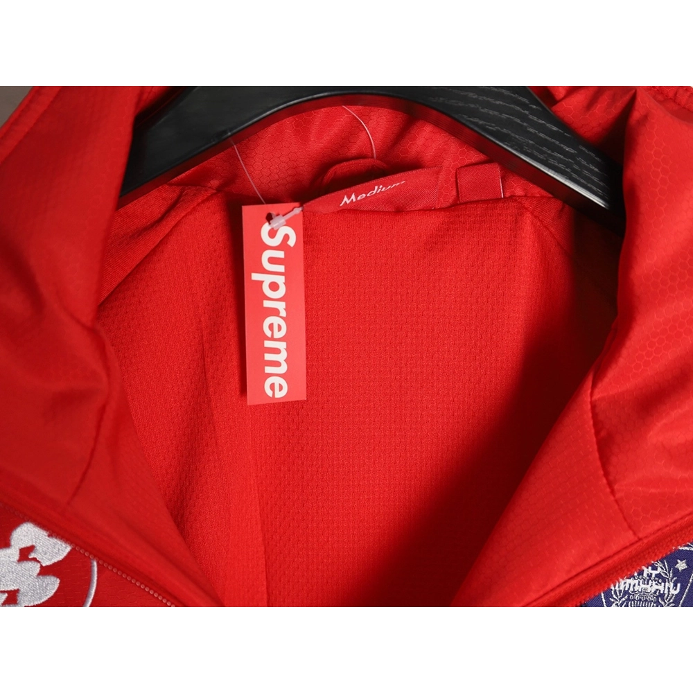 Supreme 3M reflective half-zip pullover jacket,Supreme